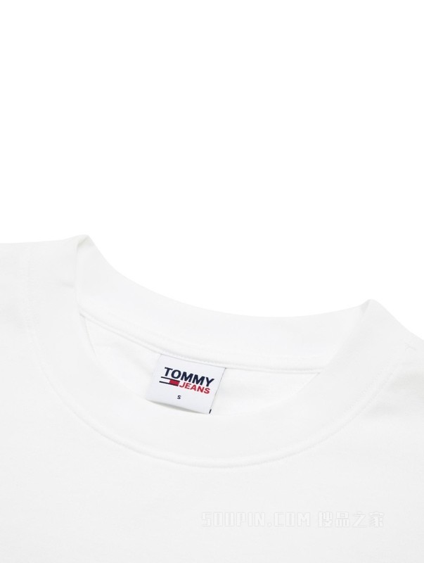 23新款春夏女装纯棉潮流徽章印花圆领宽松连衣裙DW0DW15568