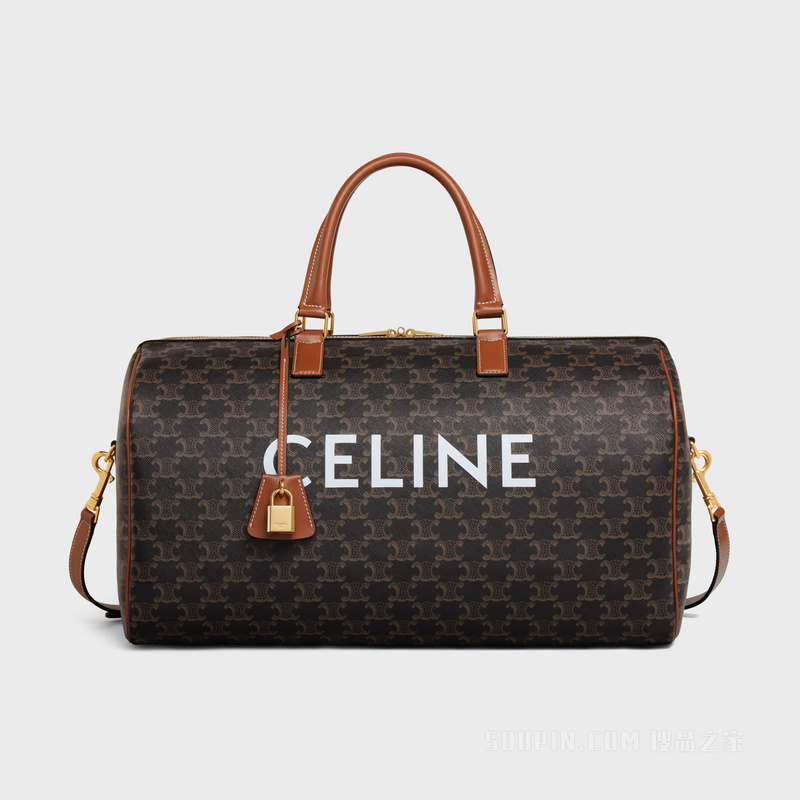 中号CELINE标志和标志印花旅行包 23879