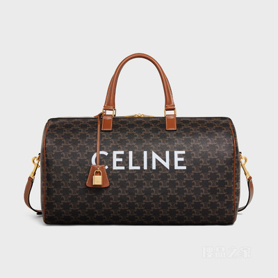 中号CELINE标志和标志印花旅行包 23879