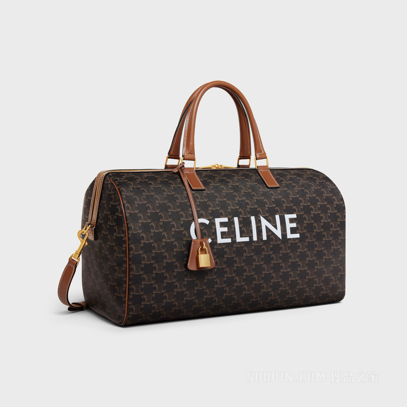 中号CELINE标志和标志印花旅行包 23879