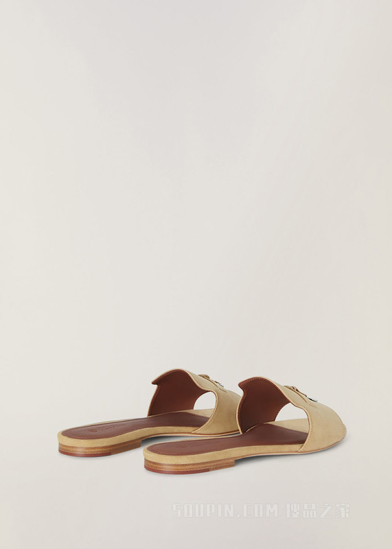 Summer Charms Slipper 凉鞋 绒面小山羊皮