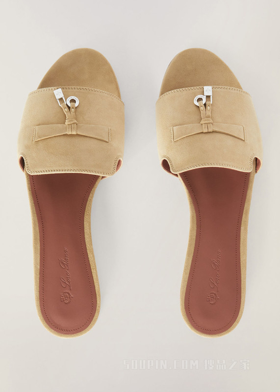 Summer Charms Slipper 凉鞋 绒面小山羊皮