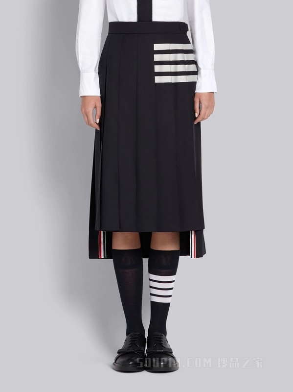女士机织半裙