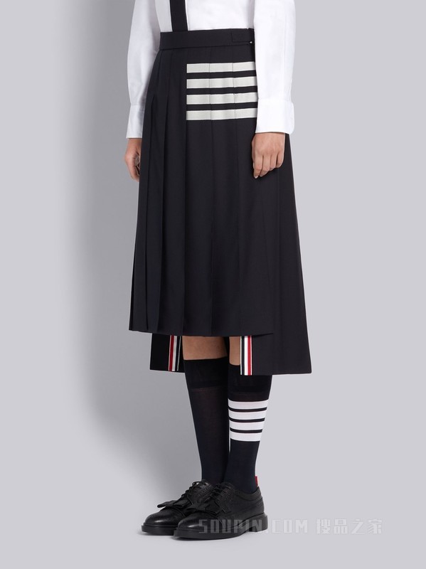 女士机织半裙