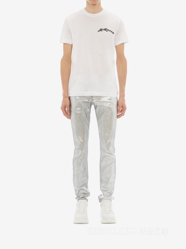 McQueen Embroidery T-Shirt