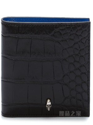 Croc embossed wallet