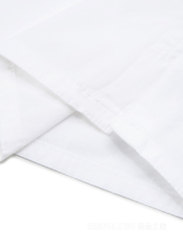 魔力方23新款春夏男装纯棉府绸拼色印花短袖衬衫MW0MW30628