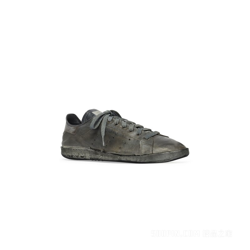BALENCIAGA / ADIDAS STAN SMITH 男士做旧运动鞋
