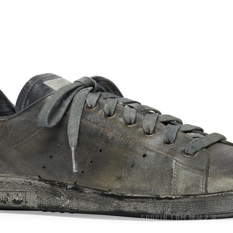 BALENCIAGA / ADIDAS STAN SMITH 男士做旧运动鞋