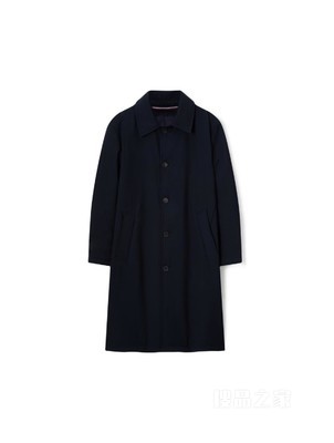 23新款早春男装简约纽扣翻领轻薄保暖铺棉外套THG4068609