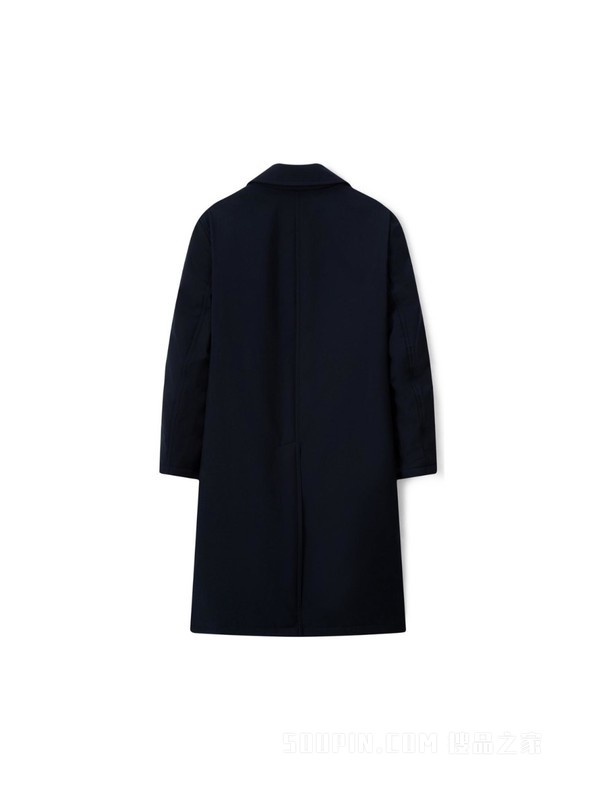 23新款早春男装简约纽扣翻领轻薄保暖铺棉外套THG4068609