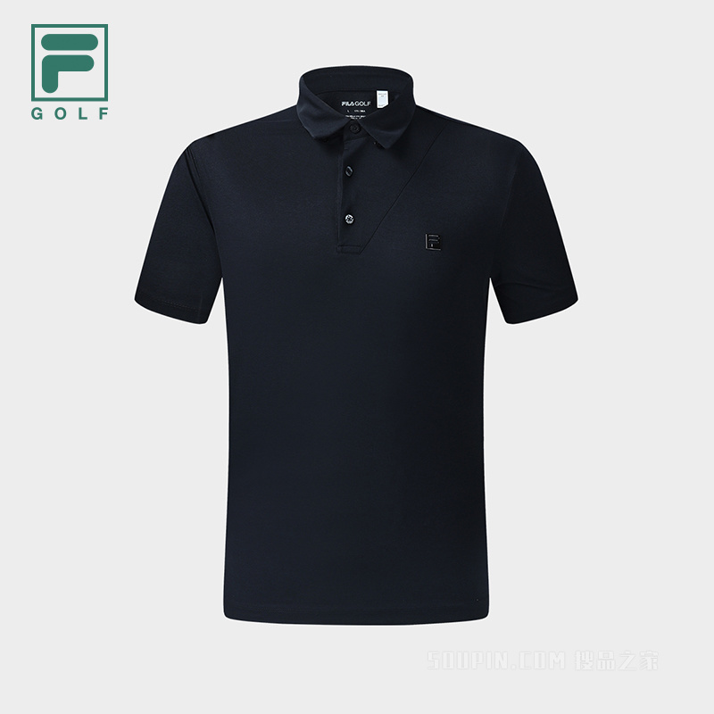 男子高尔夫菁英干爽功能短袖POLO