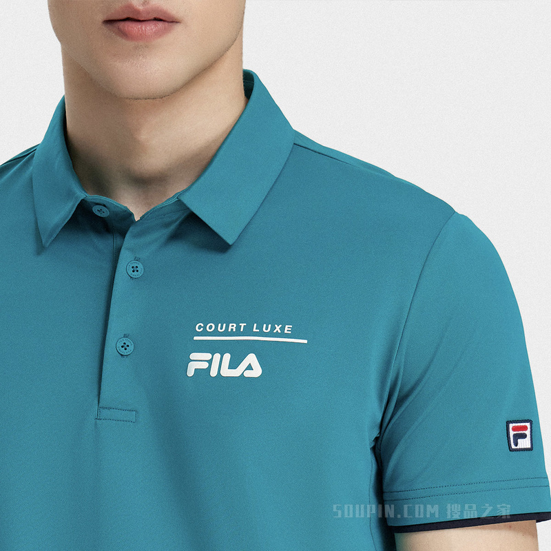 FILA 健康男士网球polo