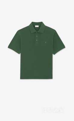 MONOGRAM珠地棉混纺POLO衫