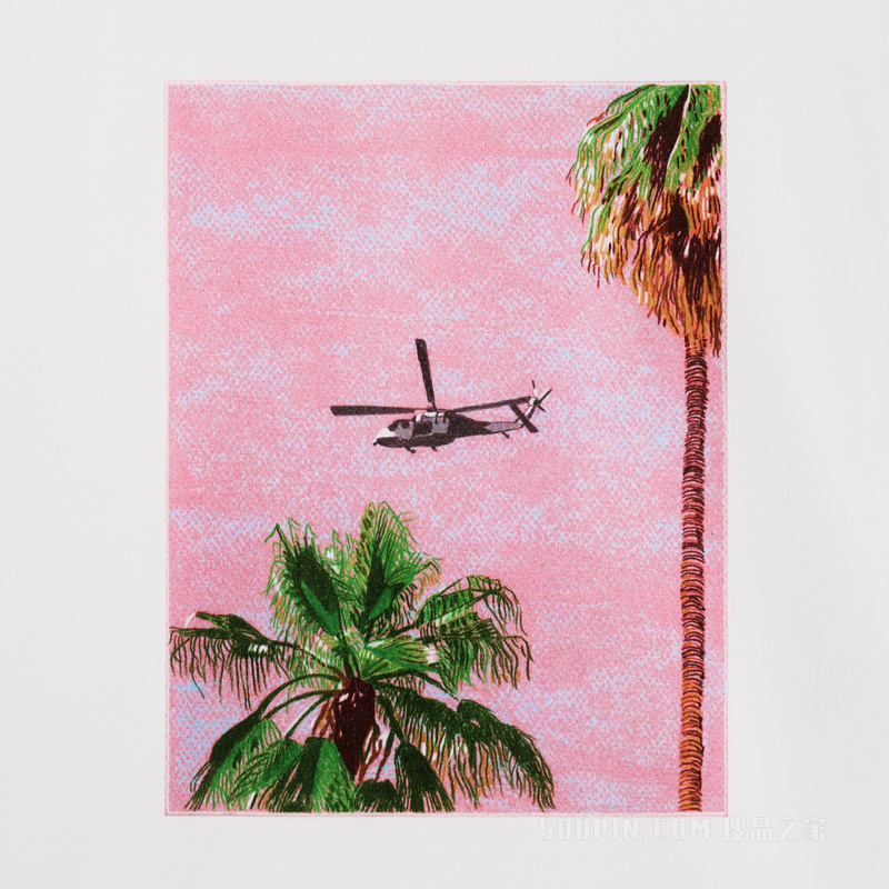 AVE 57 SKY棉质平纹针织宽松T恤 27244