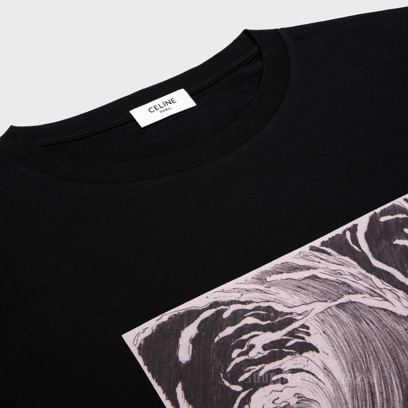 UNTITLED棉质平纹针织宽松T恤 24623