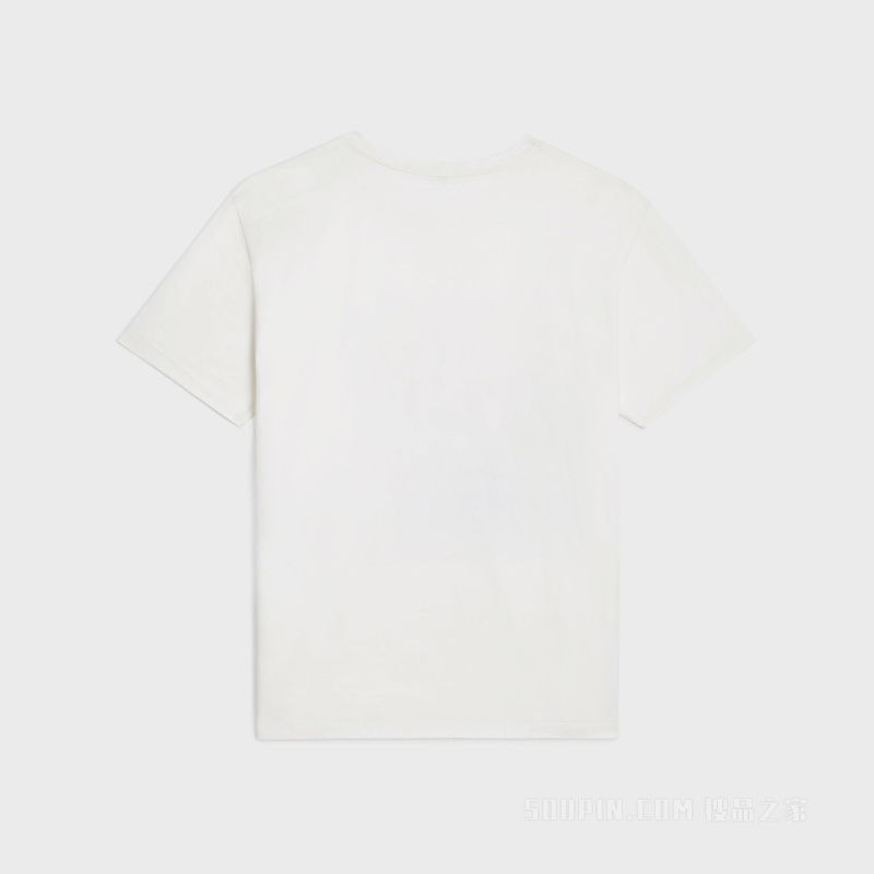 UNTITLED棉质平纹针织宽松T恤 24623