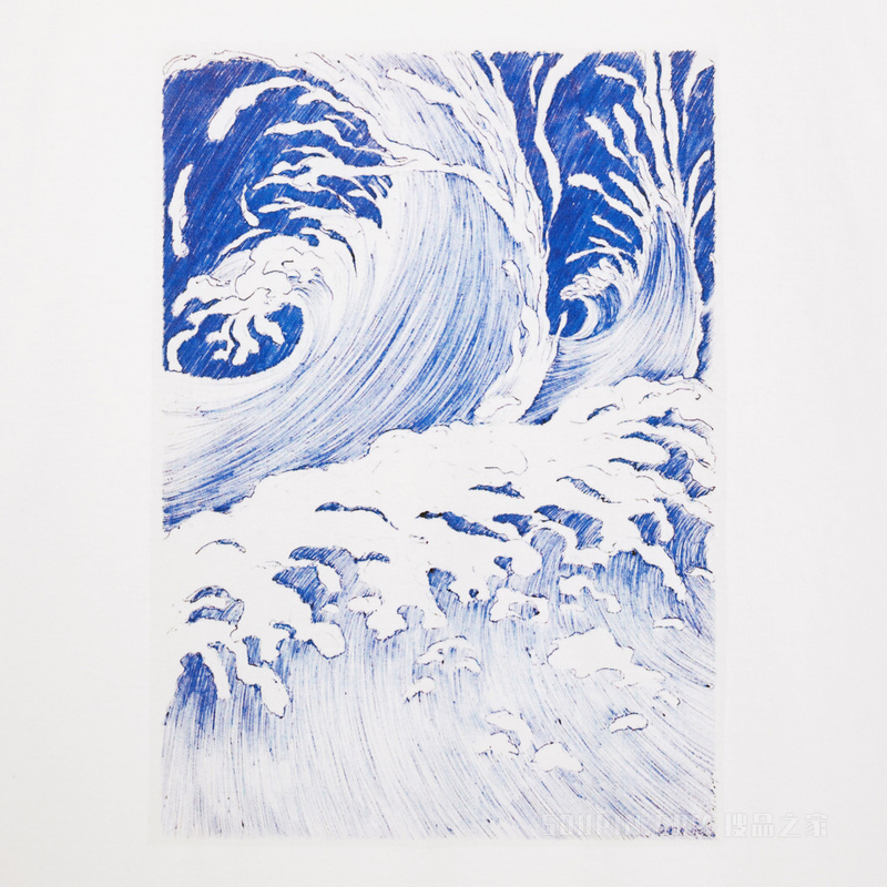 UNTITLED棉质平纹针织宽松T恤 23756