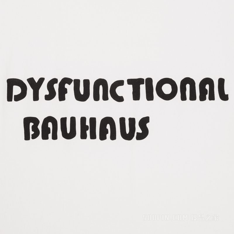 DYSFUNCTIONAL BAUHAUS棉质平纹针织上衣 23735