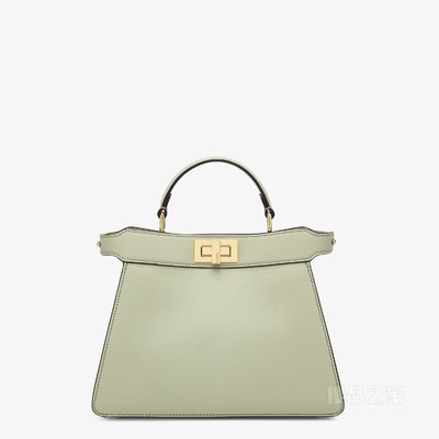 Peekaboo ISeeU小号手袋 浅绿色皮革手袋