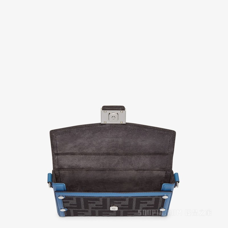 Soft Trunk Baguette手袋 灰色布料手袋