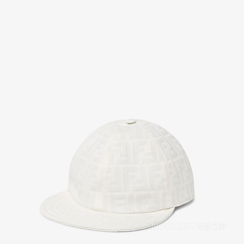 帽子 白色FF棉质棒球帽