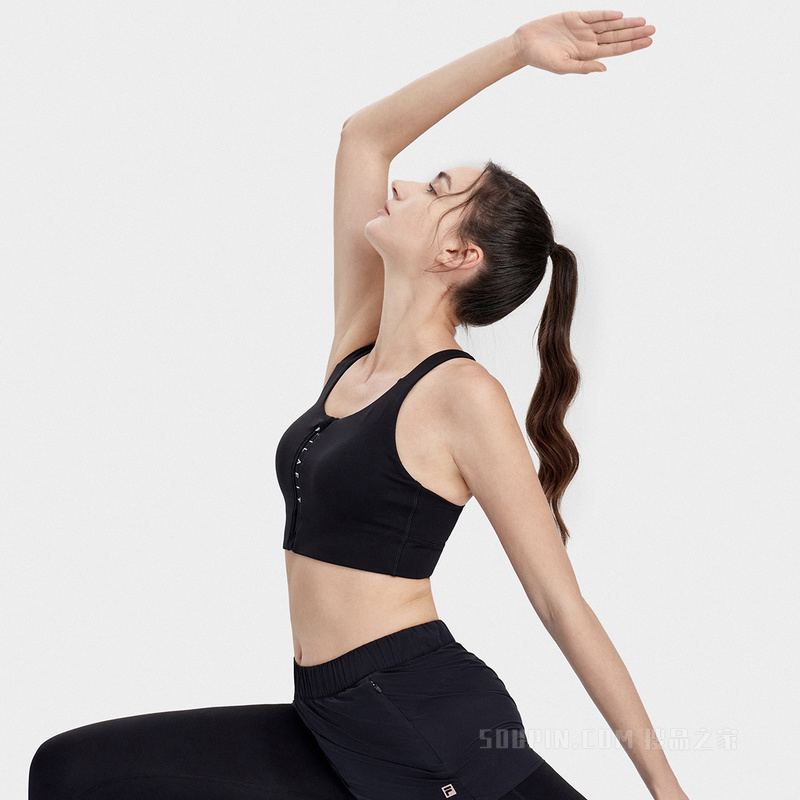 FILA拿铁女孩小蛮腰拉链运动bra