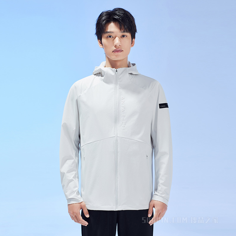 安踏综训系列元能开练男梭织薄外套防晒服