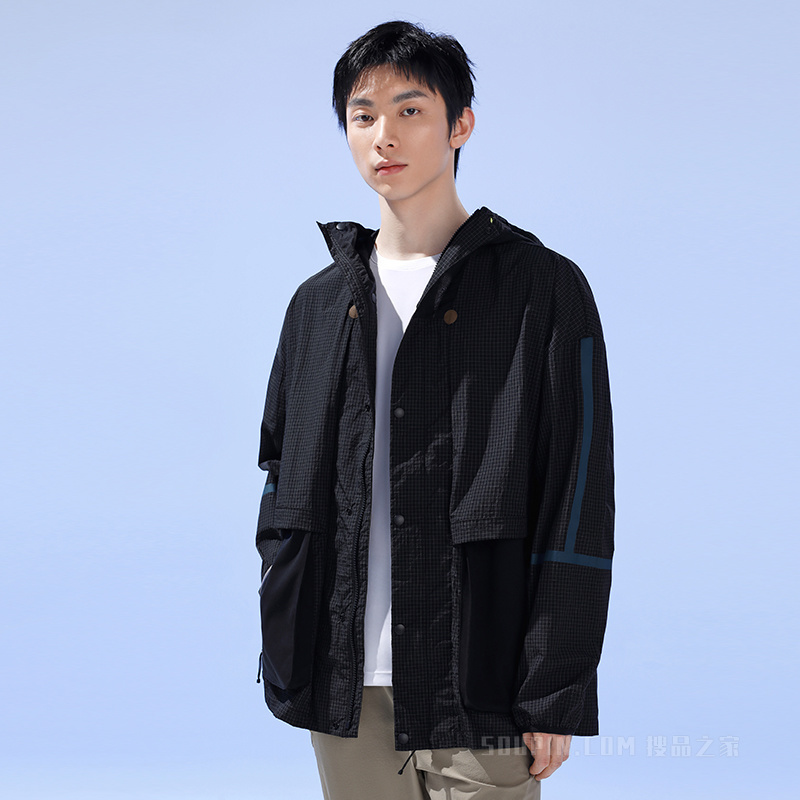 ANTA x Robert Geller设计师联名系列男梭织上衣防晒衣