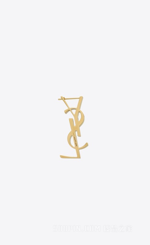 Le Cassandre金属单只耳环