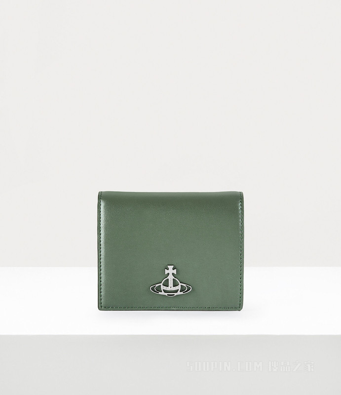 Pearlised Leather Woman Billfold