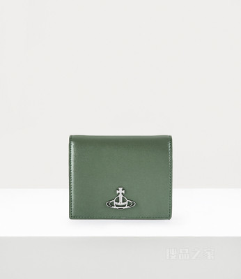 Pearlised Leather Woman Billfold