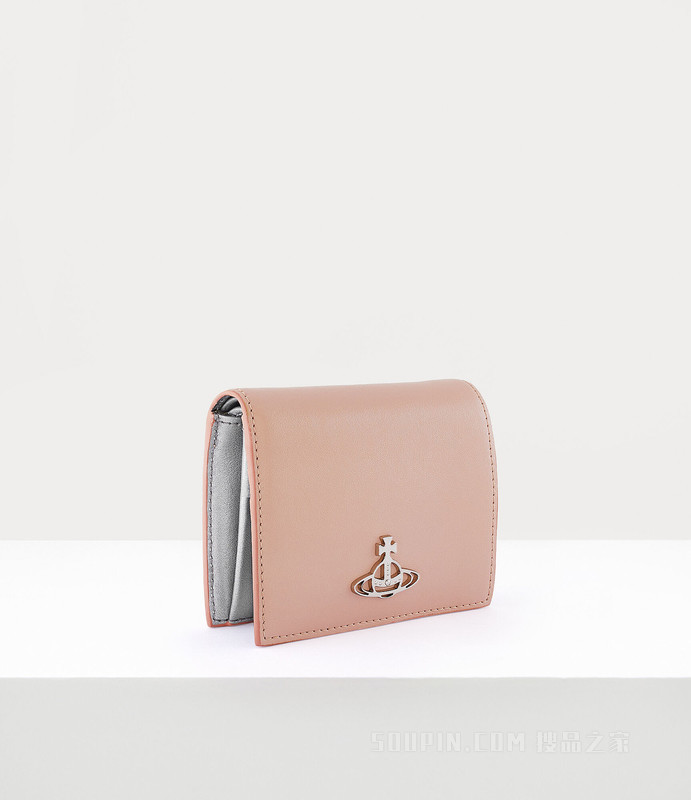 Pearlised Leather Woman Billfold
