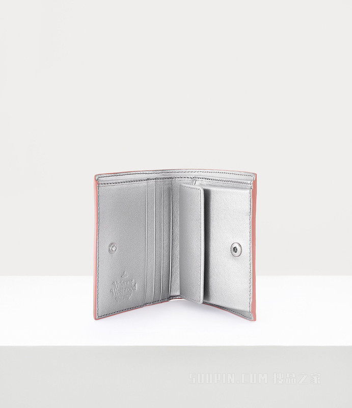 Pearlised Leather Woman Billfold