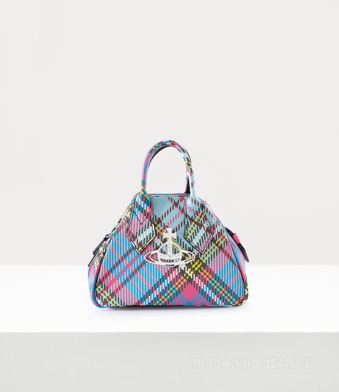 Biogreen Saffiano Printed Mini Yasmine