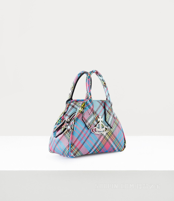 Biogreen Saffiano Printed Mini Yasmine