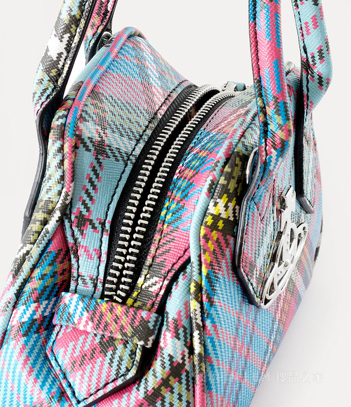 Biogreen Saffiano Printed Mini Yasmine