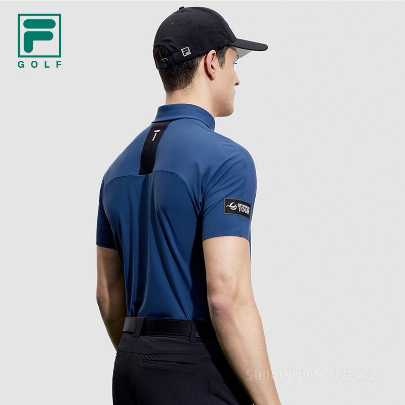 男子高尔夫菁英短袖POLO