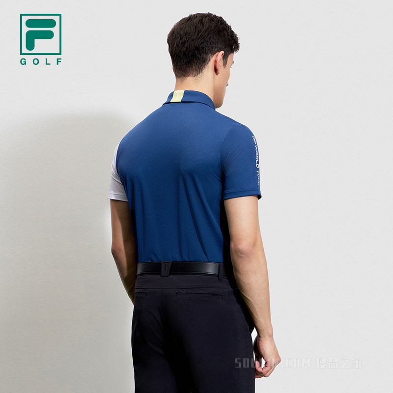 男子高尔夫菁英短袖POLO