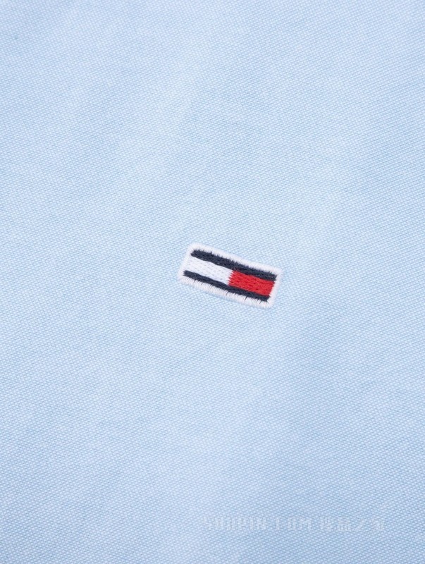 23新款春季男装纯棉经典小绣标职业休闲长袖衬衫DM0DM15408