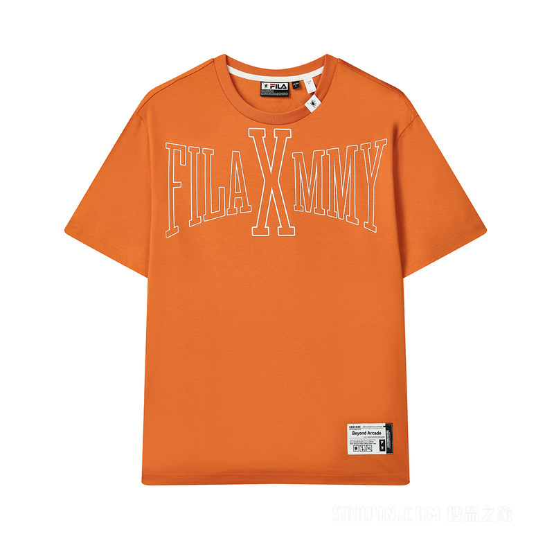 FILA × MAISON MIHARA YASUHIRO联名男子短袖T裇