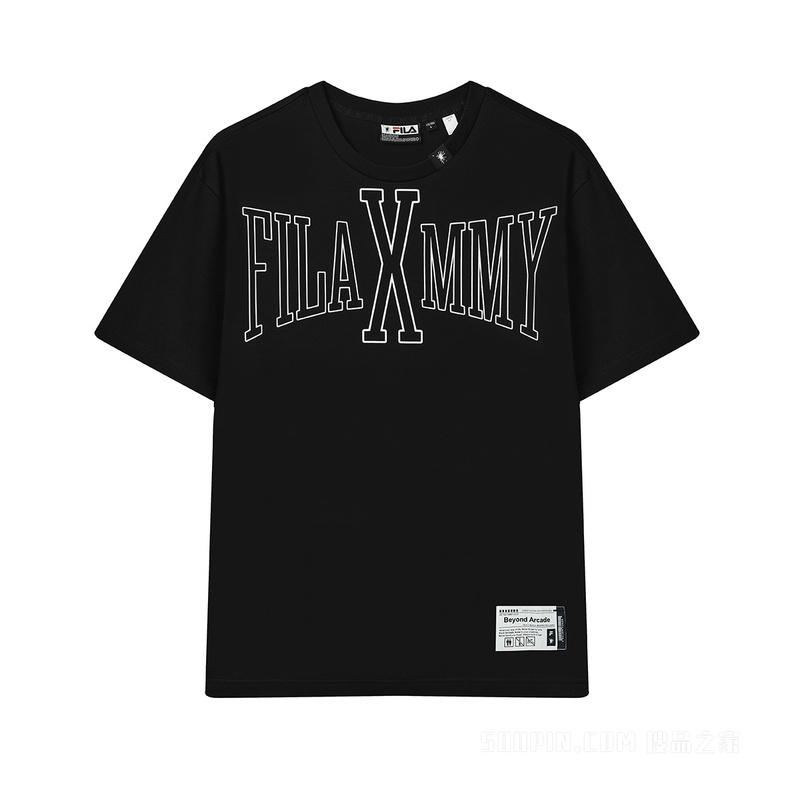 FILA × MAISON MIHARA YASUHIRO联名男子短袖T裇