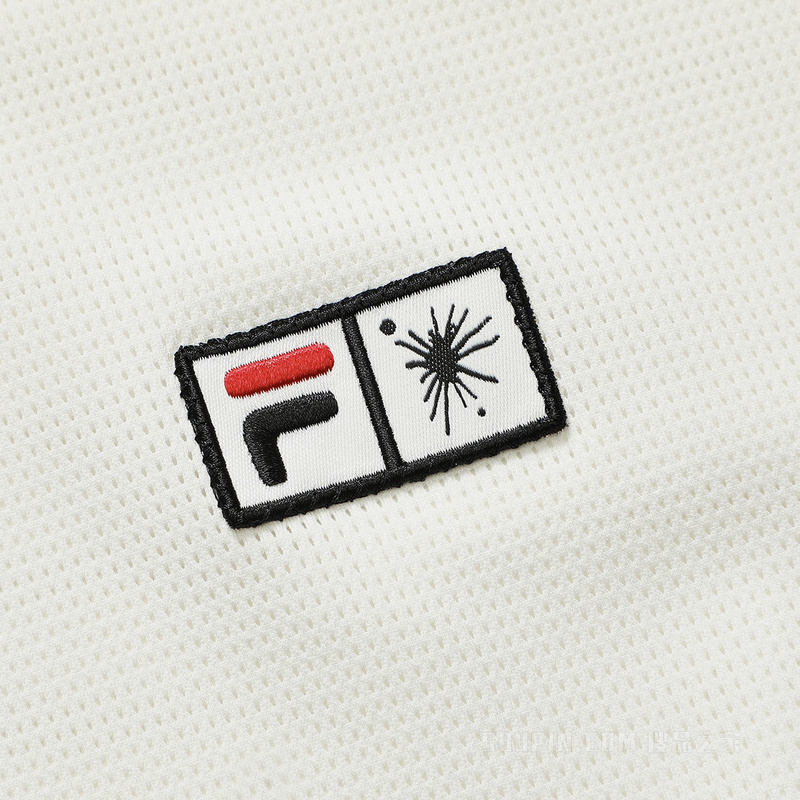 FILA × MAISON MIHARA YASUHIRO联名女子百褶拼接宽松短袖POLO