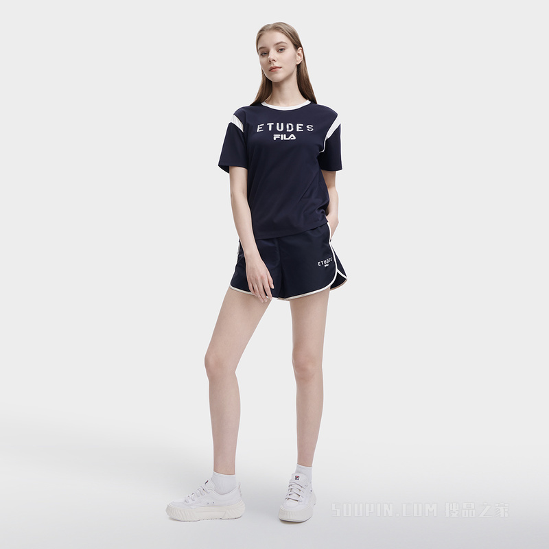 FILA X ETUDES联名女子短袖T裇