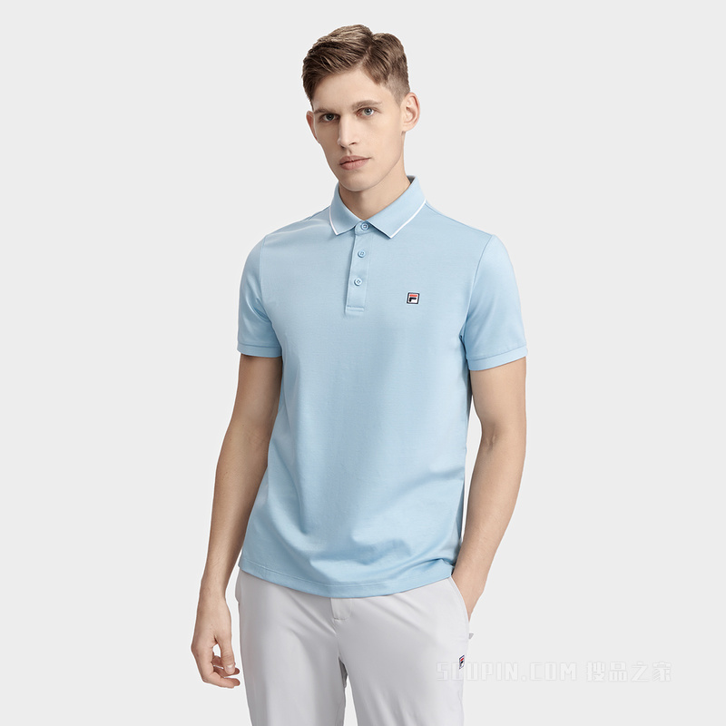 男子经典商务短袖POLO