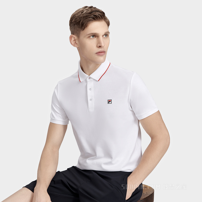 男子经典商务短袖POLO