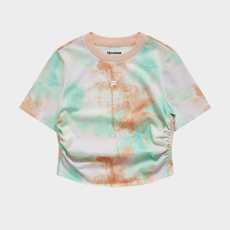 女子潮流运动基础短袖T裇