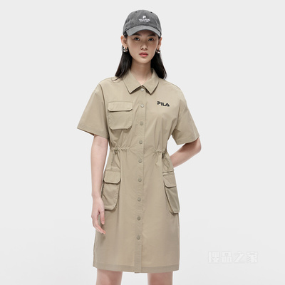 女子潮流运动宽松连衣裙
