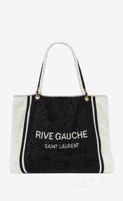 RIVE GAUCHE TOWEL毛巾布托特包