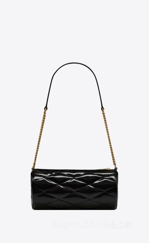 Sade迷你绗缝漆面手袋